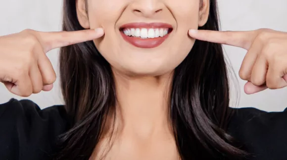 A confident smile after dental care